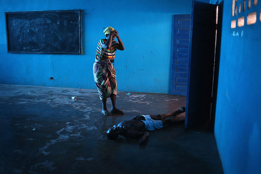 ebola liberia John Moore Getty Images